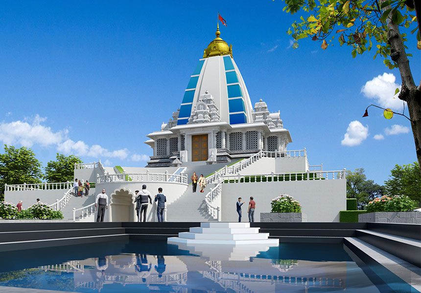 Храм Радхи Кришны фото
